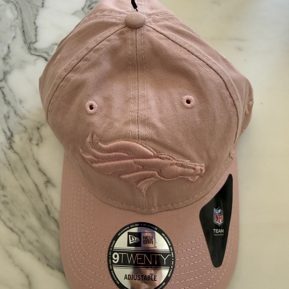 Denver Broncos NFL New Era 9TWENTY Pink Hat- adjustable